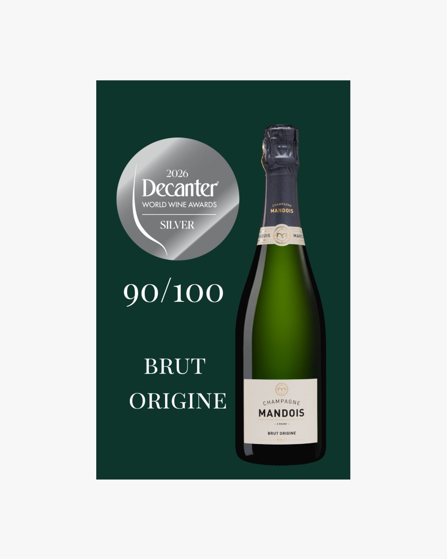 AKTION 11+1: 12x Champagne Mandois Brut Origine