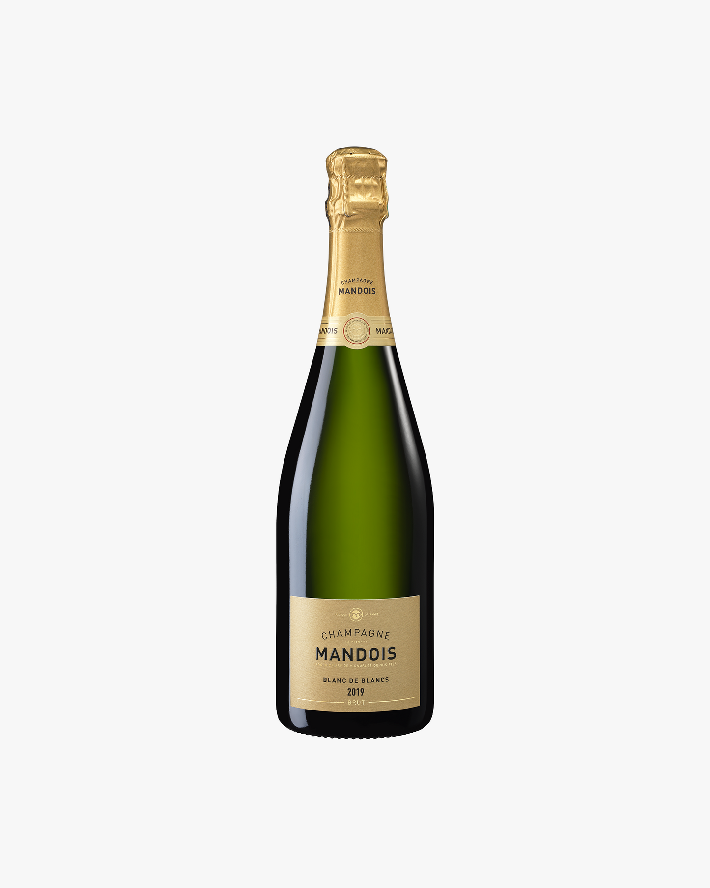 Champagne Mandois Blanc de Blancs Brut mit Jahrgang 2020 | Magnum