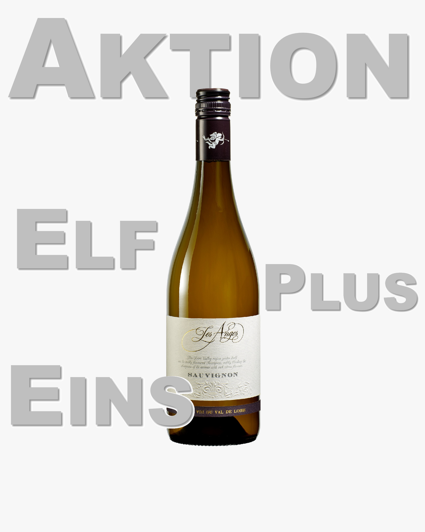 AKTION 11+1: 12x Sauvignon Blanc "Les Anges" Val de Loire IGP 2024