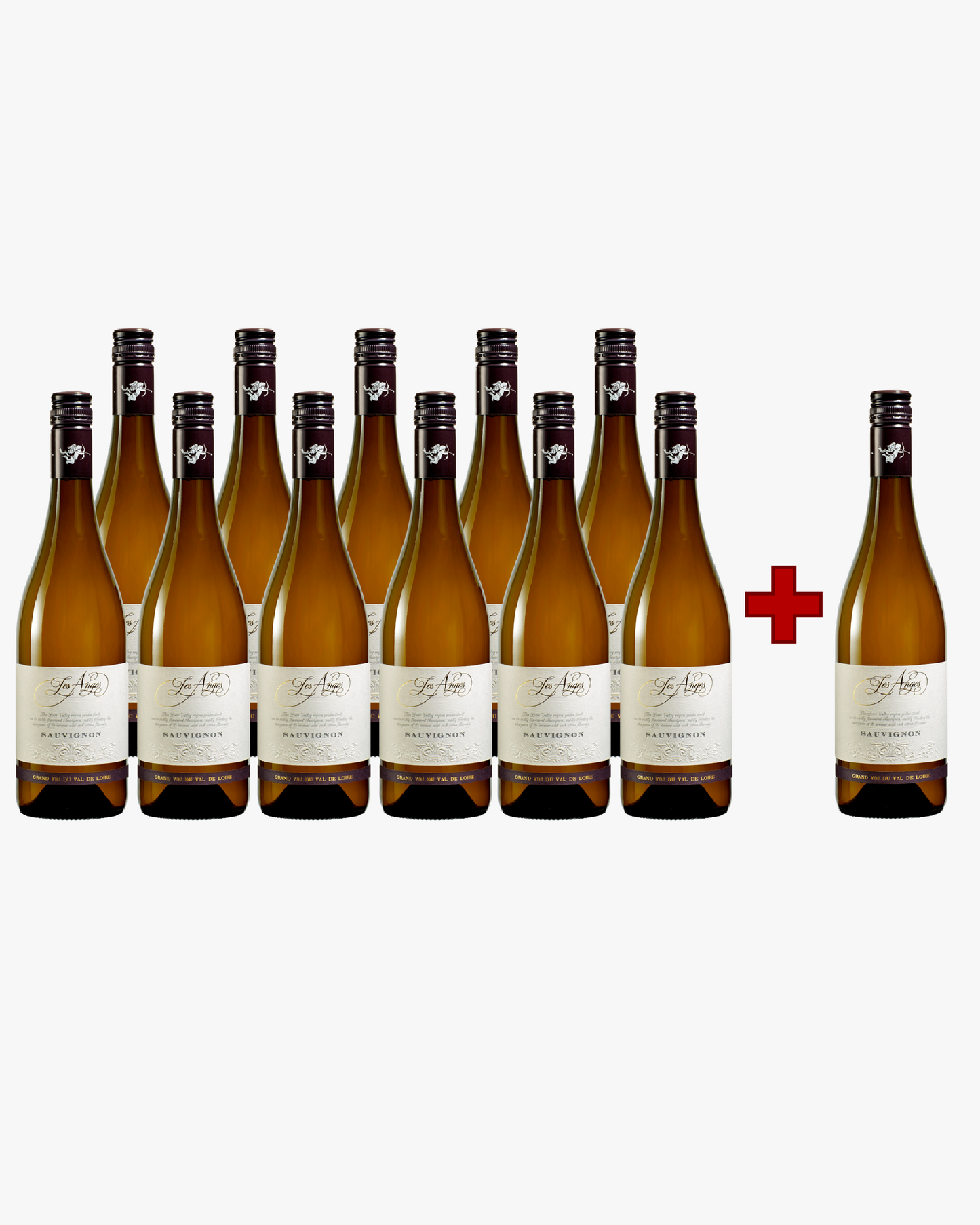 AKTION 11+1: 12x Sauvignon Blanc "Les Anges" Val de Loire IGP 2024