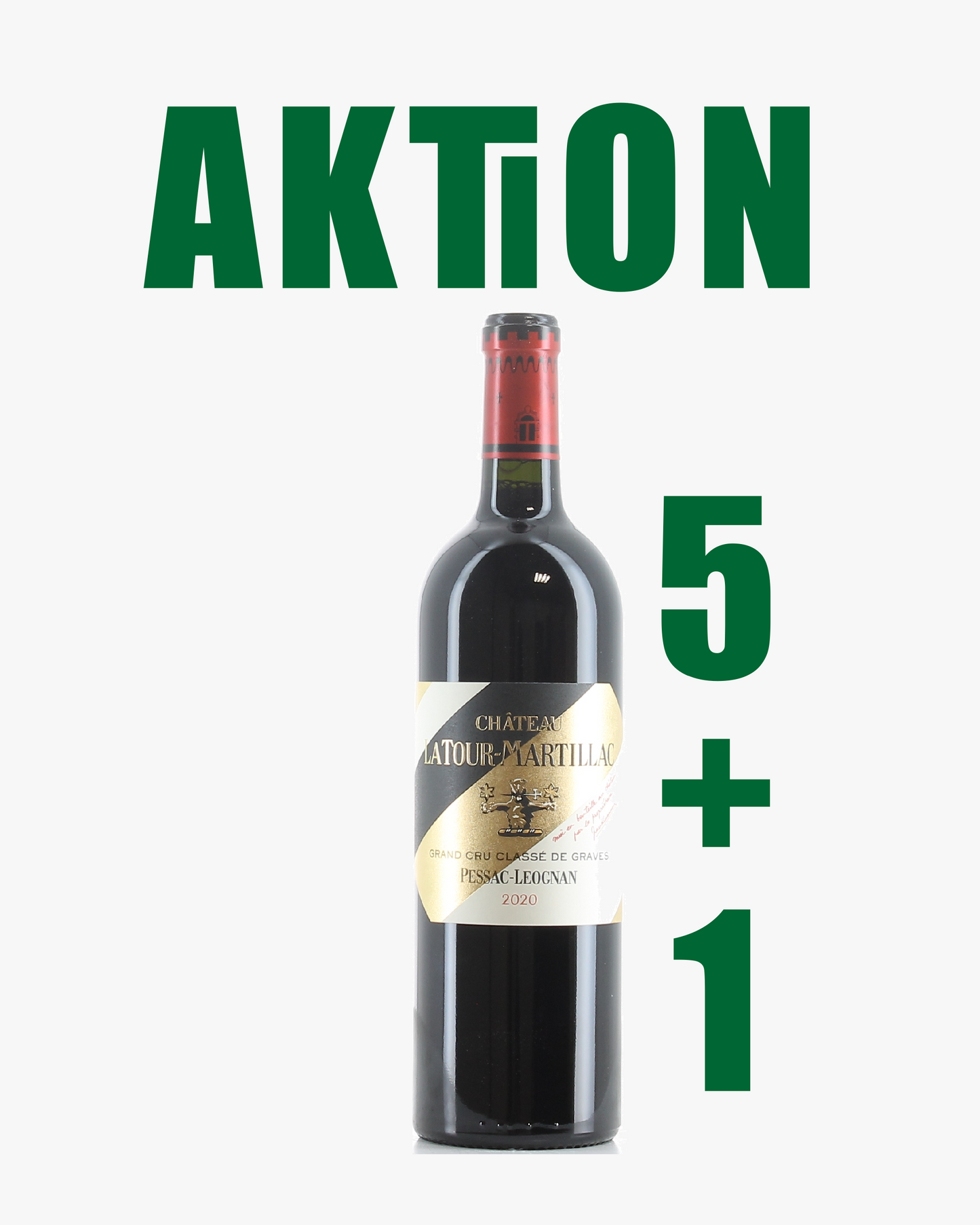 AKTION 5+1: 6x Château Latour Martillac Rouge Grand Cru Classé de Graves 2022