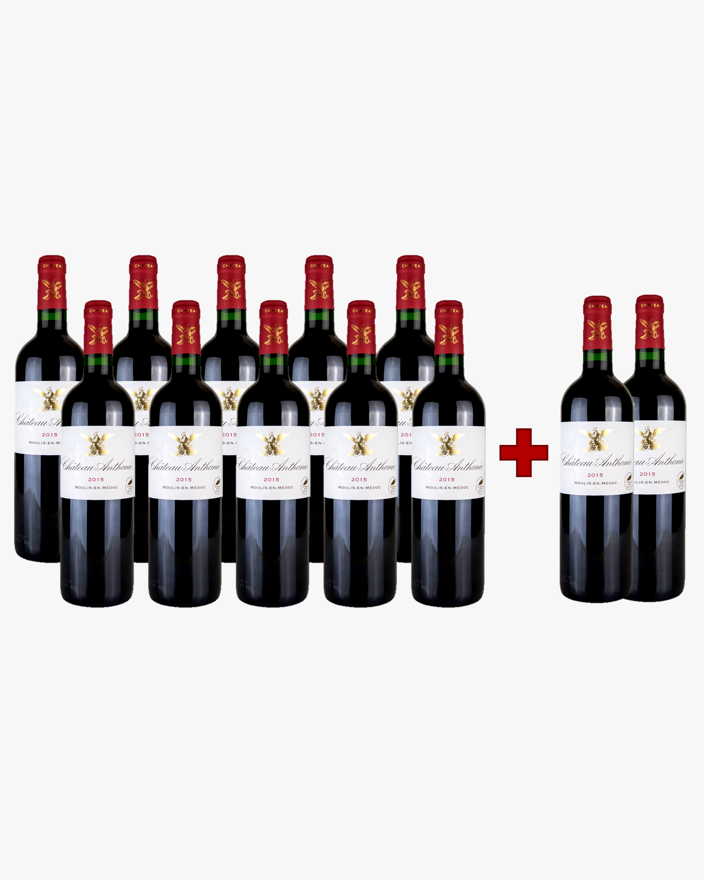 AKTION 10+2: 12x Château Anthonic Cru Bourgeois 2020 | Halbe