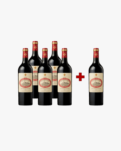 AKTION 5+1: 6x Château Grand Barrail Lamarzelle Figeac Grand Cru 2016