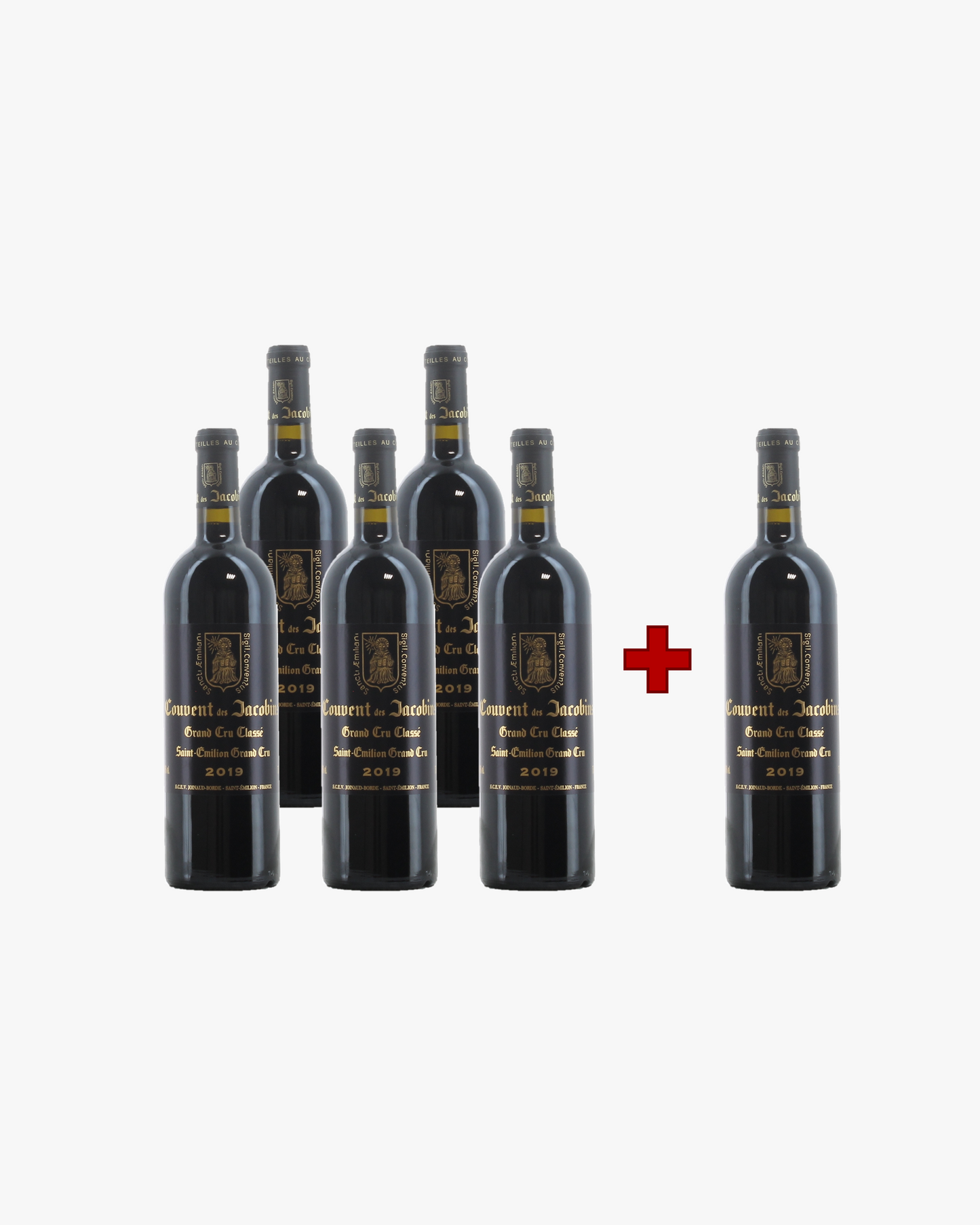 AKTION 5+1: 6x Couvent des Jacobins Grand Cru Classé 2022