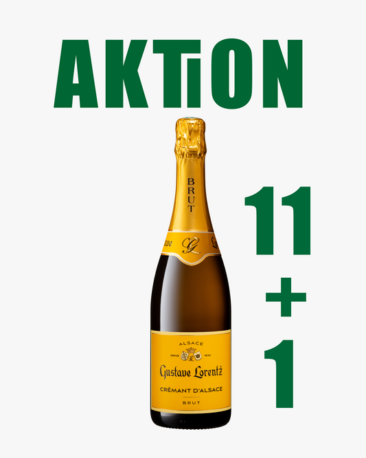 AKTION 11+1: 12x Crémant d'Alsace Brut