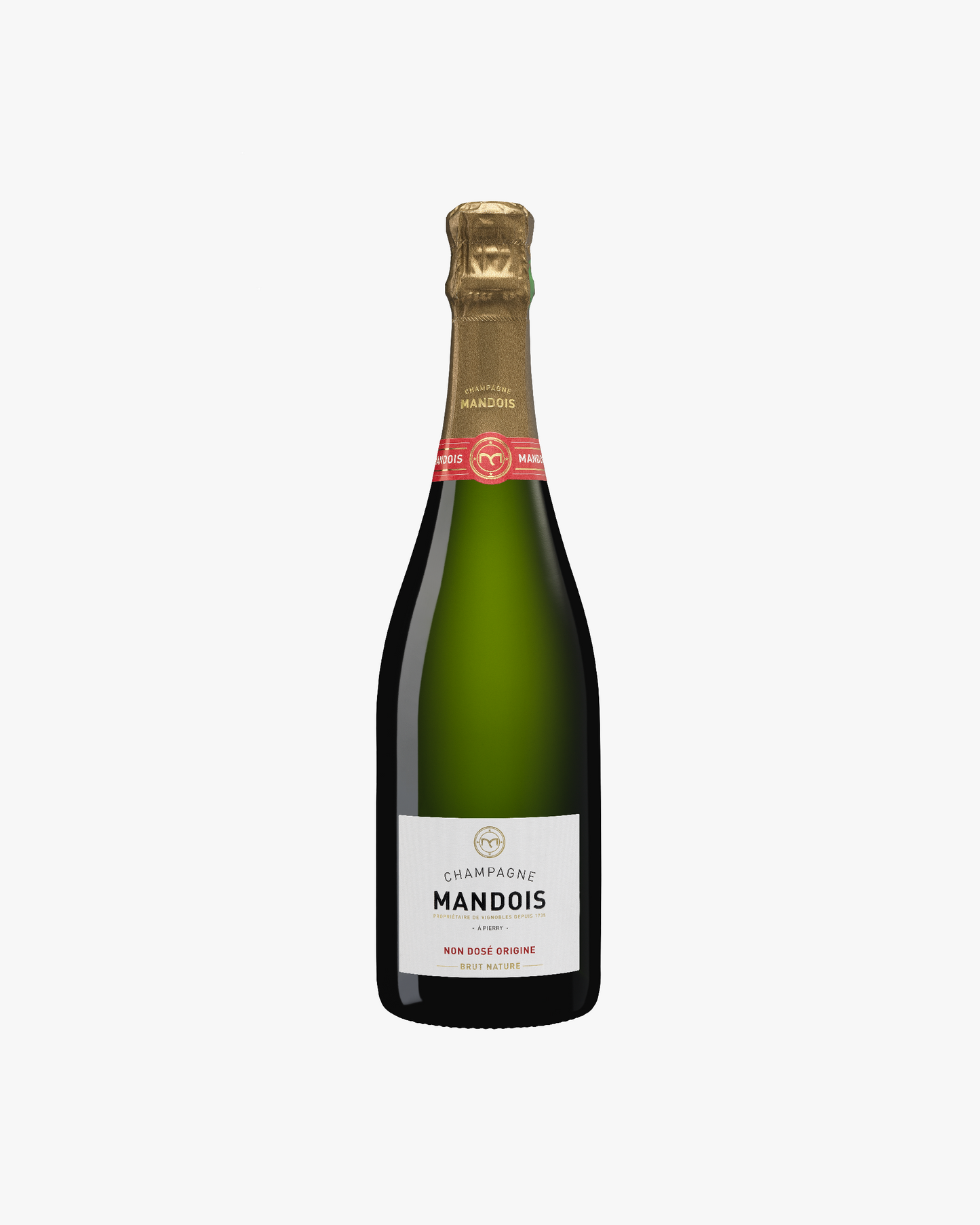 Champagne Mandois Non Dosé Origine Brut Nature