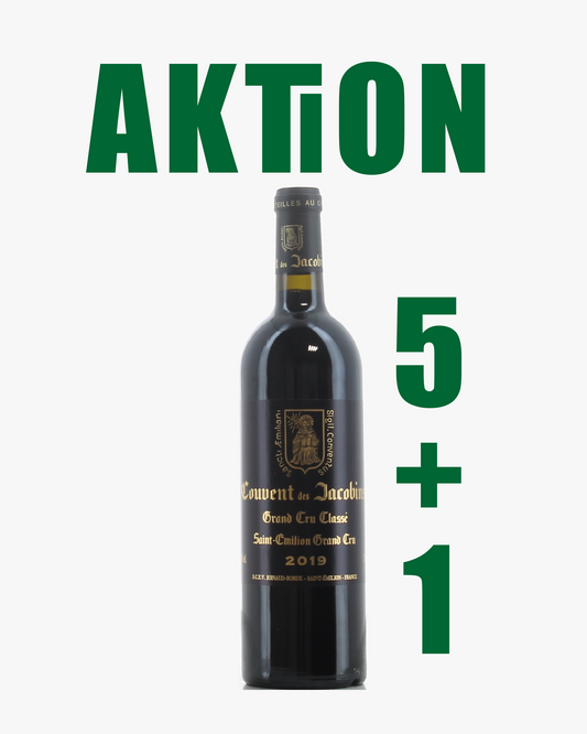 AKTION 5+1: 6x Couvent des Jacobins Grand Cru Classé 2022